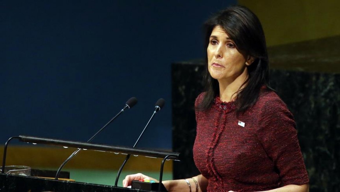 ABD'nin BM Temsilcisi Haley'den İran açıklaması