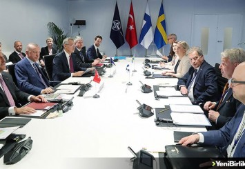 NATO-Türkiye-İsveç-Finlandiya dörtlü görüşmesi başladı