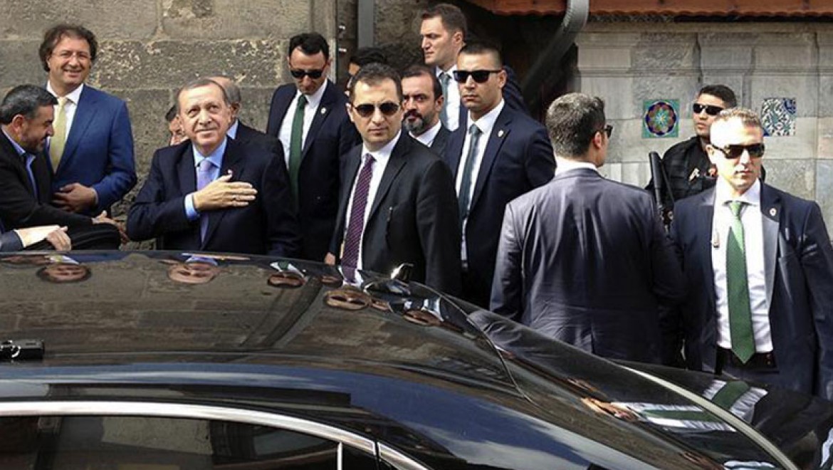 Cumhurbaşkanı Erdoğan cuma namazını Kayseri'de kıldı