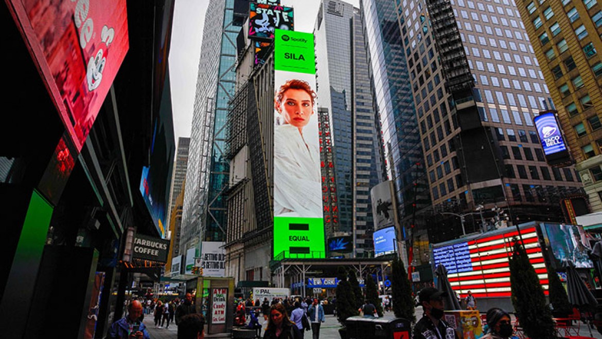 Sıla Times Square'de