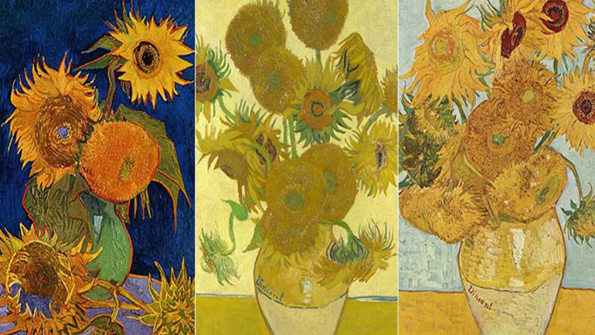Facebook'ta Van Gogh'un 'Ayçiçekleri' serisine özel sergi açılacak