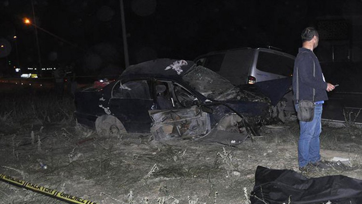 Afyonkarahisar'da trafik kazası: 4 ölü, 3 yaralı