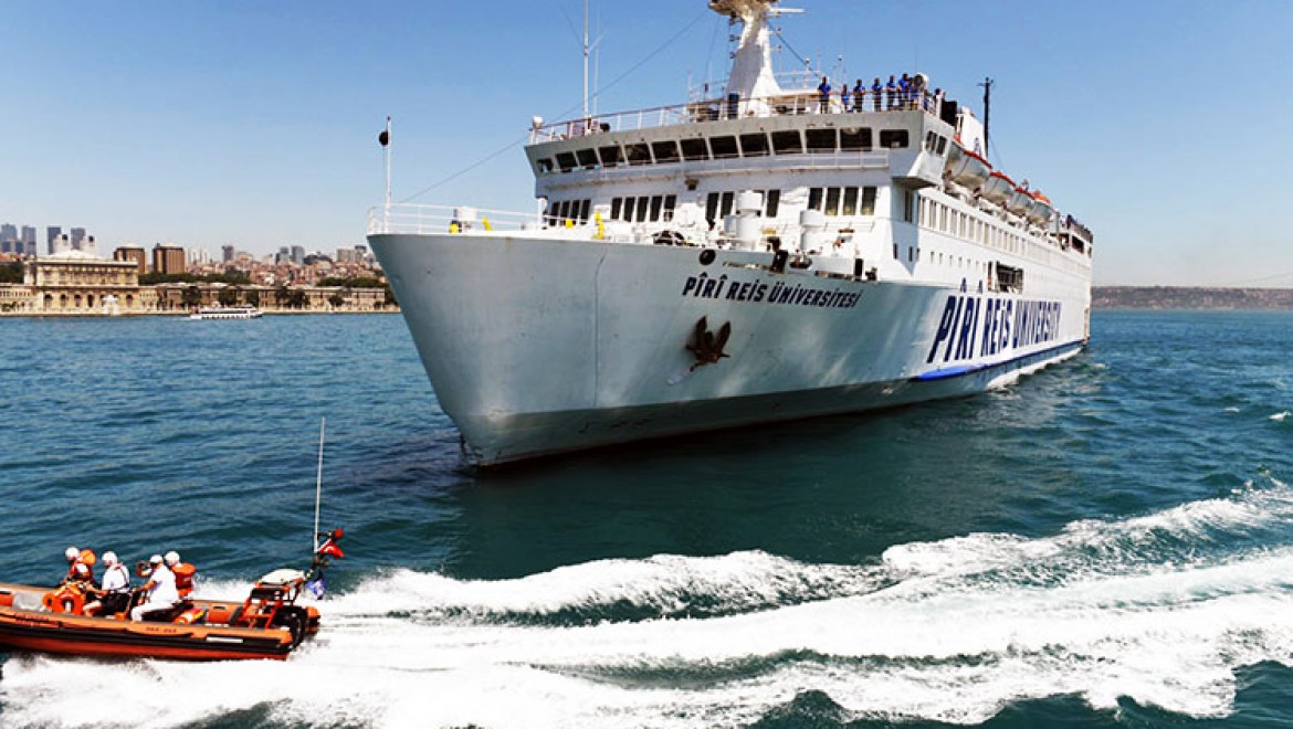 ​Pîrî Reis Üniversitesi Gemisi Açık Deniz Eğitim Staj Seferinin 3.sü Başladı