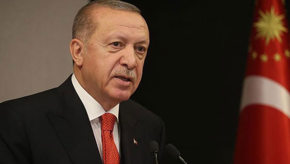 Cumhurbaşkanı Erdoğan'dan şehit ailelerine taziye mesajı