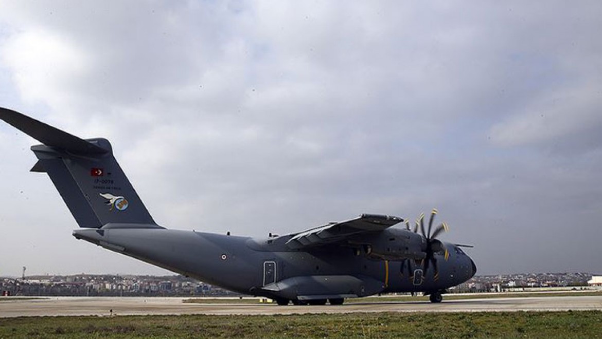 Türkiye'nin tıbbi yardımını İspanya ve İtalya'ya taşıyan uçak havalandı