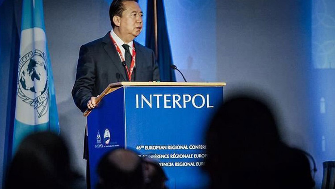 Interpol'ün eski Çinli başkanı Mıng'a rüşvetten 13,5 yıl hapis cezası