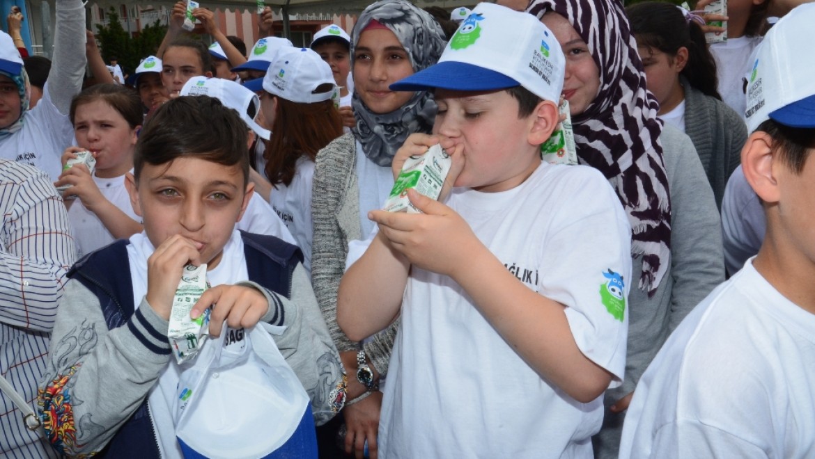 Dünya Süt İçme Rekoru Balıkesir'de Kırıldı