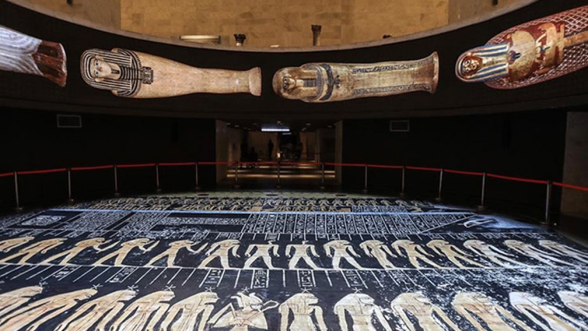 Mısır Medeniyeti Ulusal Müzesi, antik Mısır'a ışık tutan 50 bin eseri bünyesinde bulunduruyor