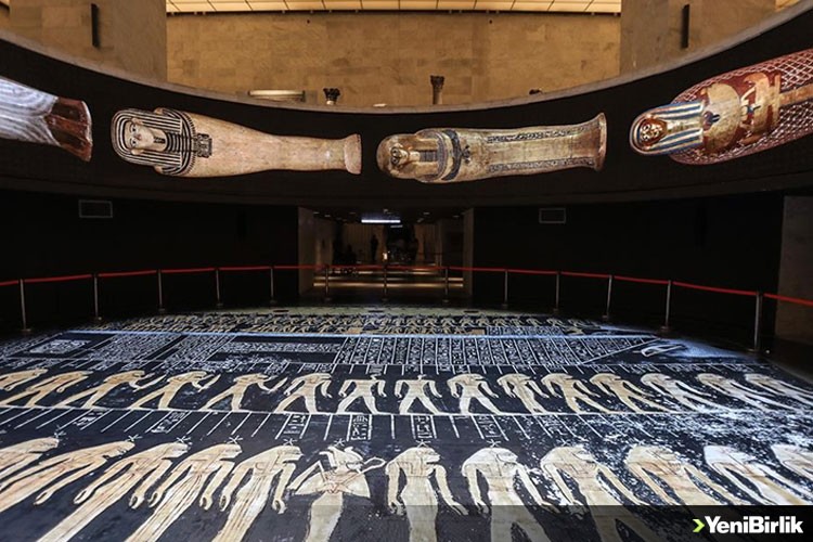 Mısır Medeniyeti Ulusal Müzesi, antik Mısır'a ışık tutan 50 bin eseri bünyesinde bulunduruyor