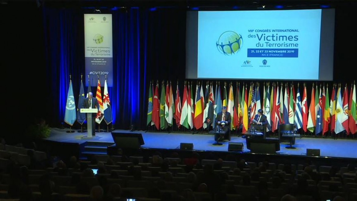'Uluslararası Terör Kurbanları Kongresi' Fransa'da devam ediyor
