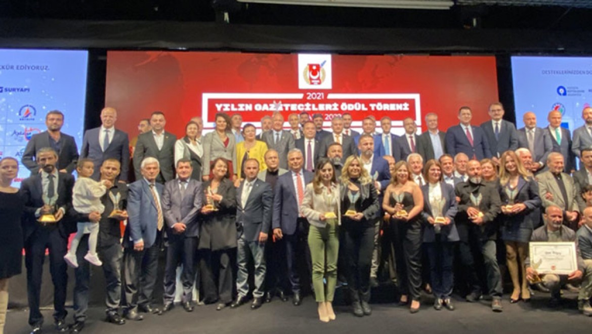 Antalya Gazeteciler Cemiyeti 2021 Yılı Basın Ödülleri dağıtıldı