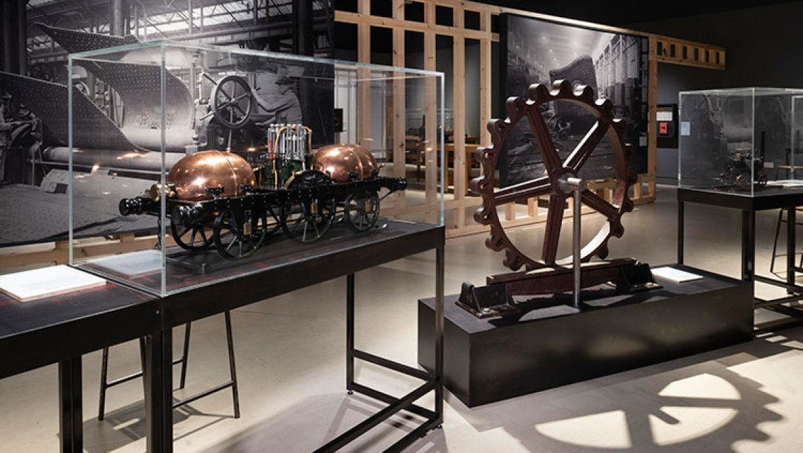 Rahmi M. Koç Müzesi'nin üç nadir lokomotif modeli Londra Bilim Müzesi'ndeki sergiye misafir oldu