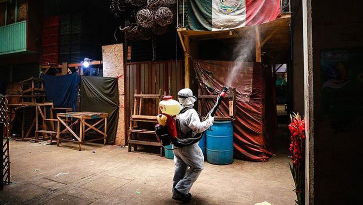 Meksika'da Kovid-19 nedeniyle son 24 saatte 424 kişi öldü