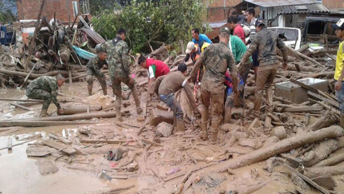 Kolombiya'da sel felaketi: 154 ölü