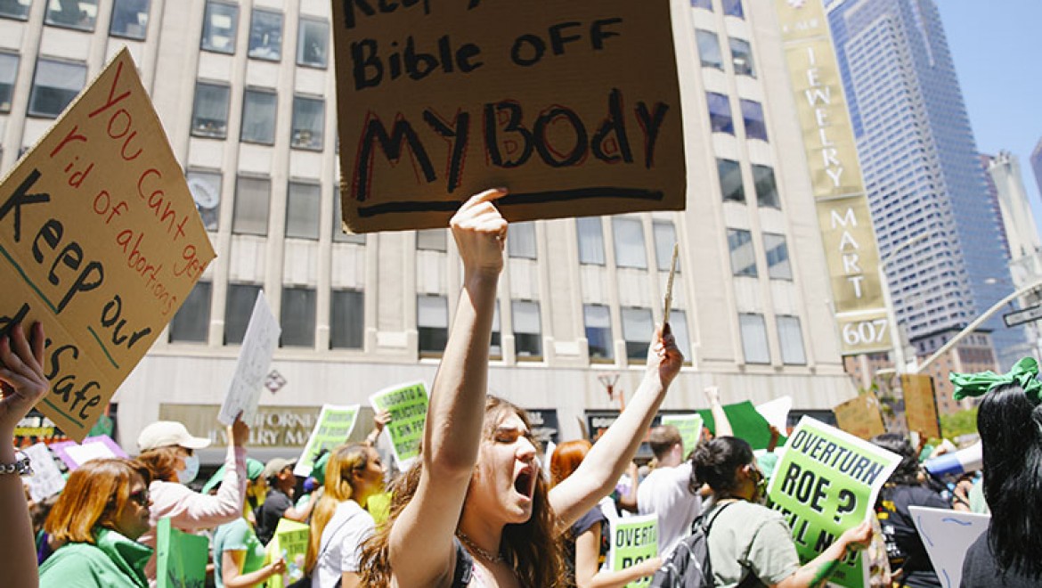 ABD genelinde binlerce kişi "kürtaj hakkı" için sokağa çıktı