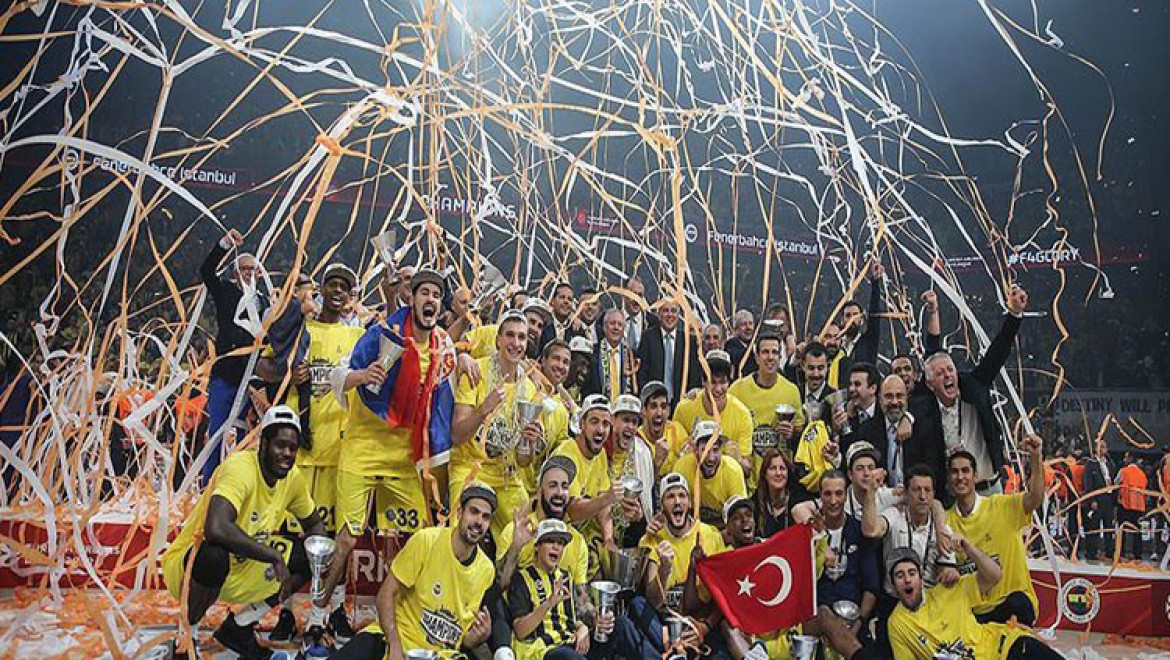 Euroleague'de şampiyon Fenerbahçe