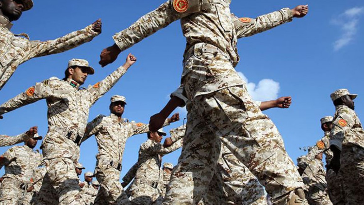 Libya ordusu, ülkenin batısında güvenliği sağlayacak yeni bir güvenlik birimi kuracak