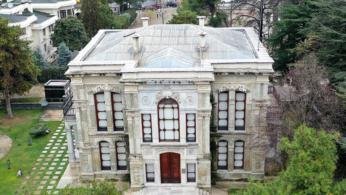 Osmanlı mirası Kasr-ı Hümayun Sarayı ihtişamıyla yıllara meydan okuyor