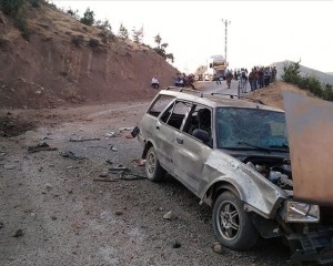 Siirt'te güvenlik korucusuna el yapımı patlayıcılı saldırı