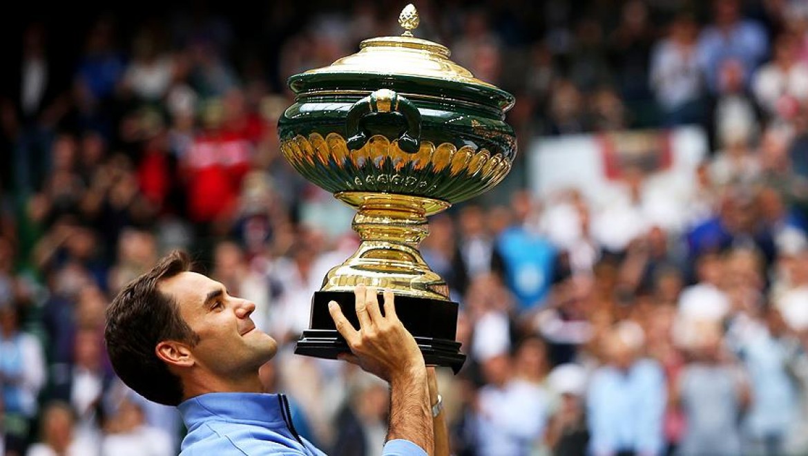 Federer Halle'de 9.kez şampiyon