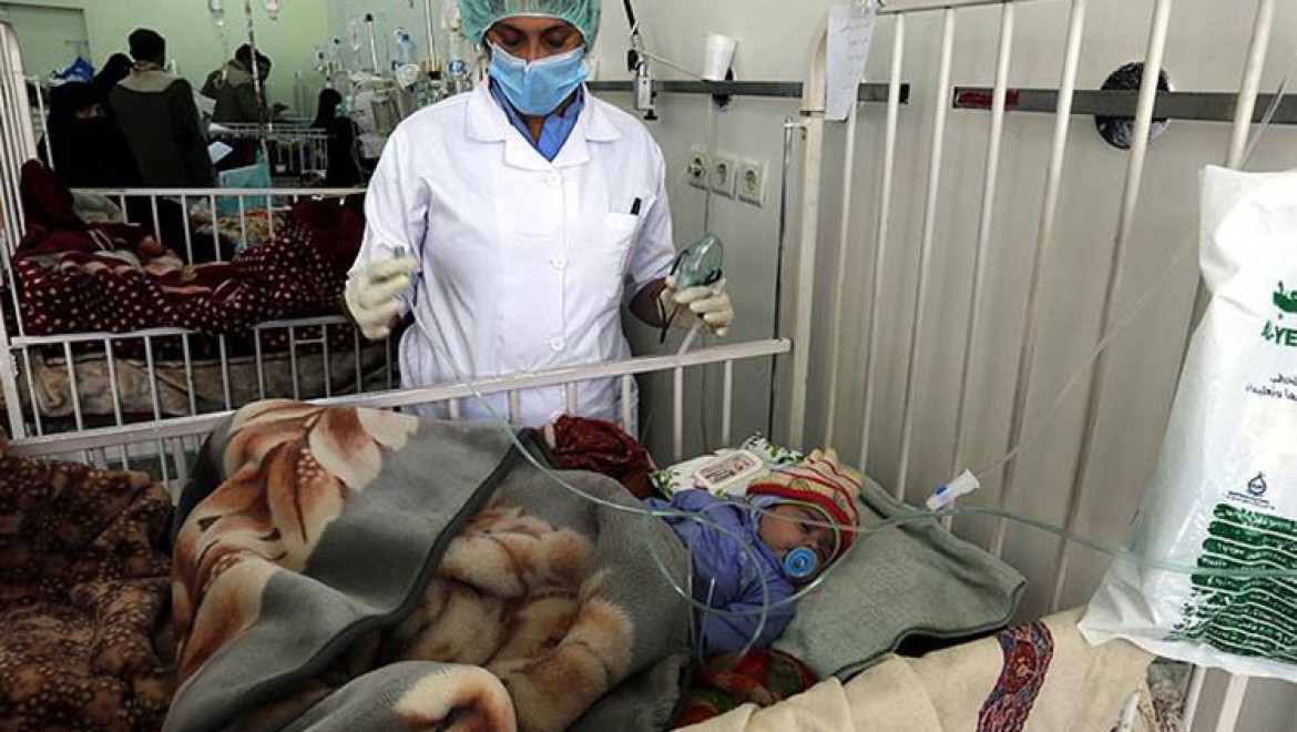 Yemen'deki kolera salgınında ölü sayısı bin 560'a yükseldi