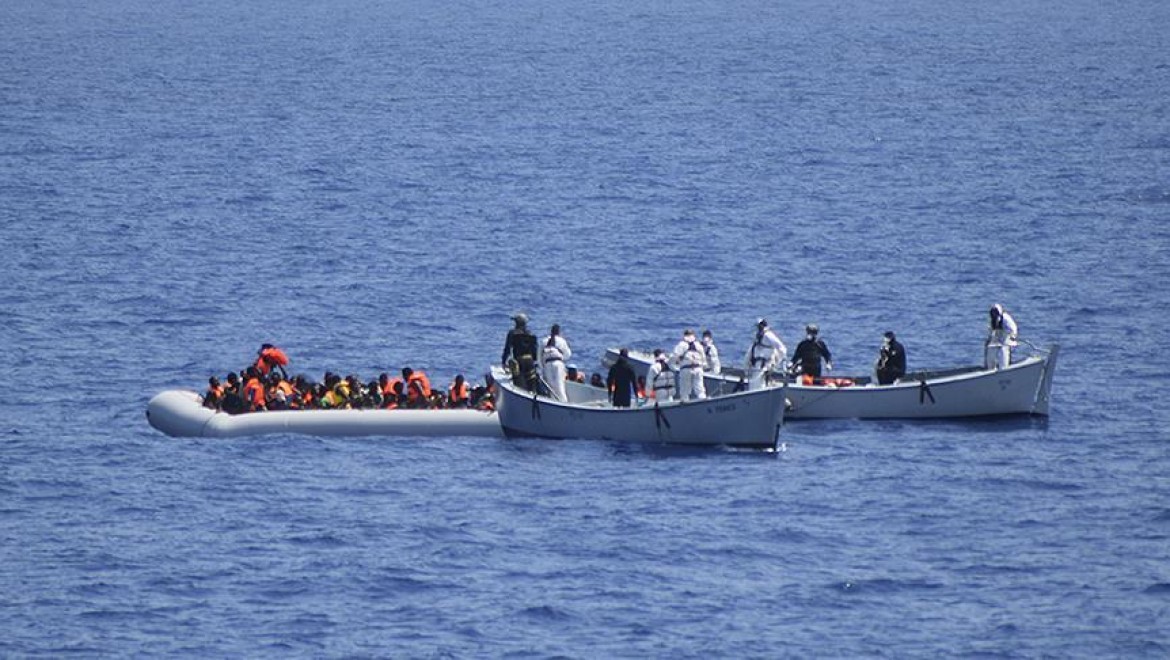 Libya Açıklarında 82 Göçmen Kurtarıldı