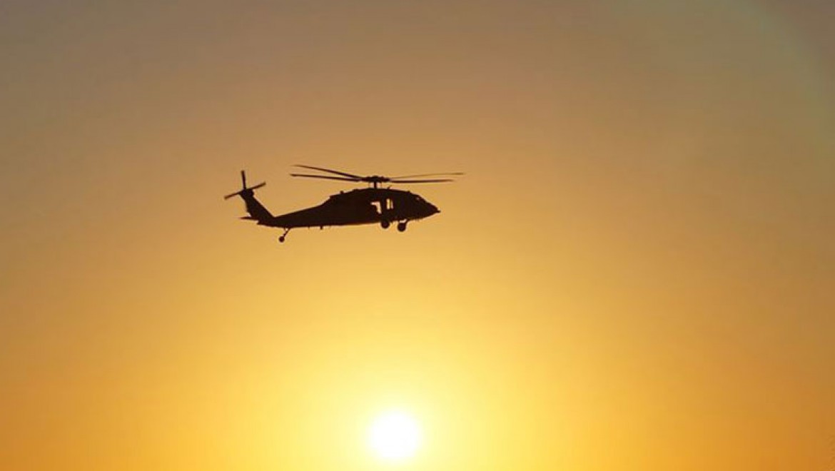 Afganistan'da ABD'ye ait askeri helikopter düştü
