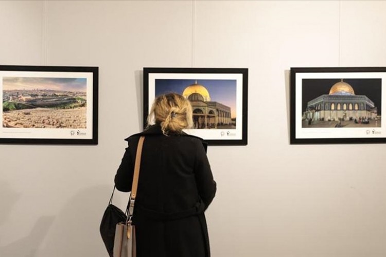 "Dünyanın Vicdanı Kudüs" fotoğraf sergisi açıldı