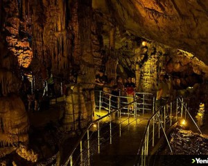 Tokat'taki Ballıca Mağarası'nı 10 ayda 60 bini aşkın ziyaretçi gezdi