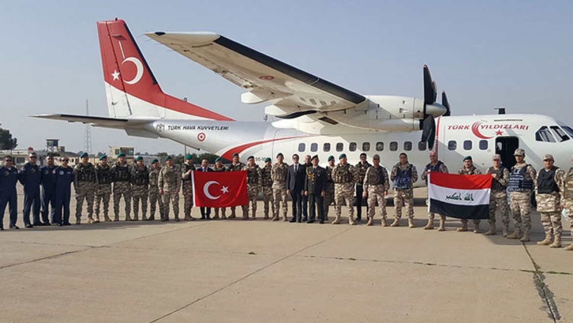 25 MSB personeli NATO Irak Misyonu'nda görev yapmak üzere Irak'a gitti