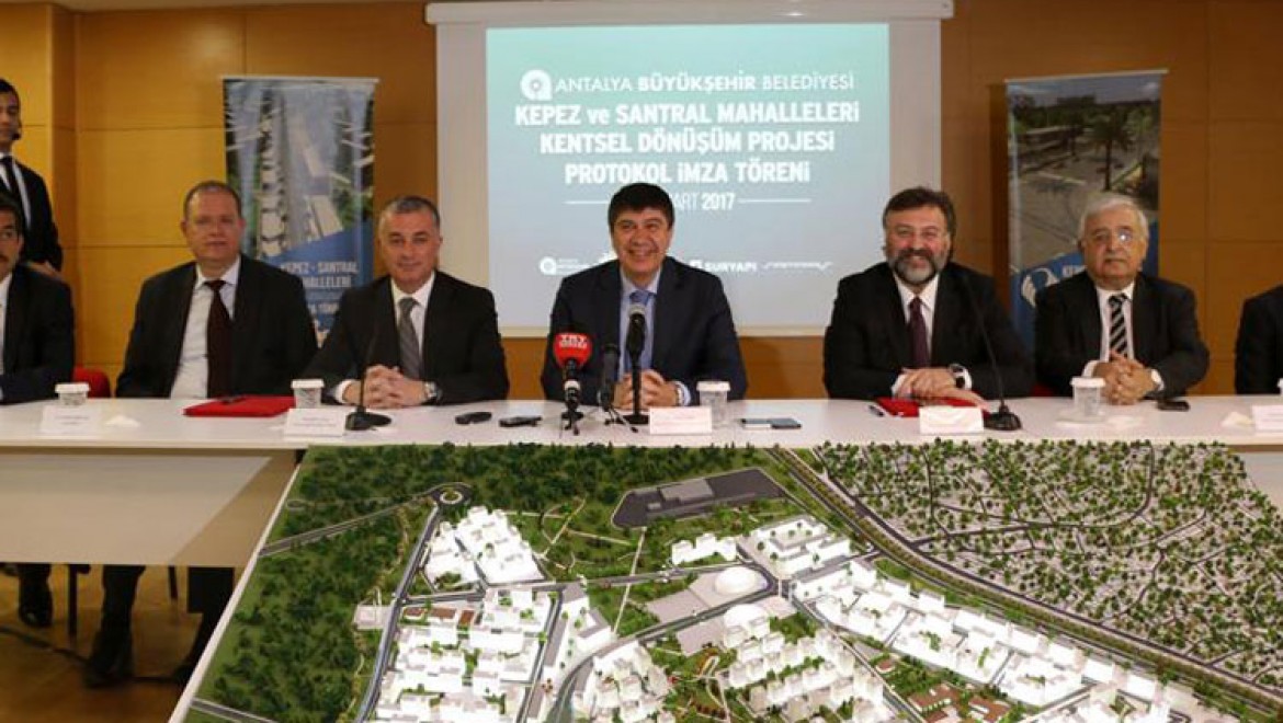 Antalya'da kentsel dönüşüm protokolü imzalandı