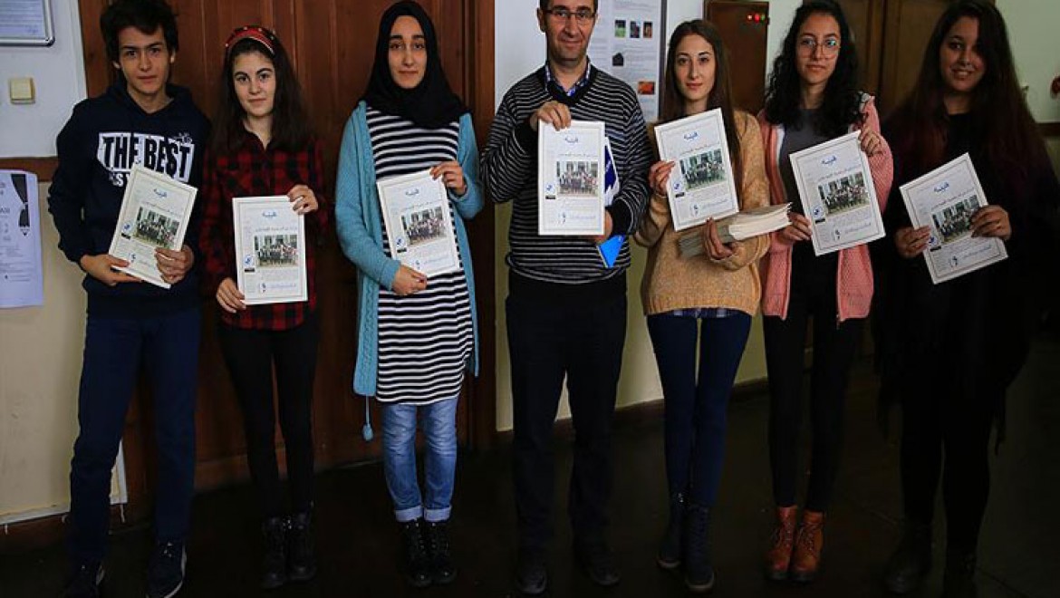 Lise öğrencilerinden Osmanlıca dergi