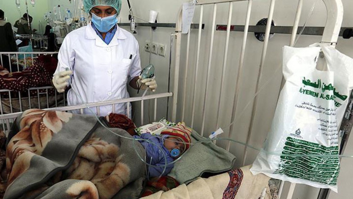 Yemen'de yarım milyon kolera vakası