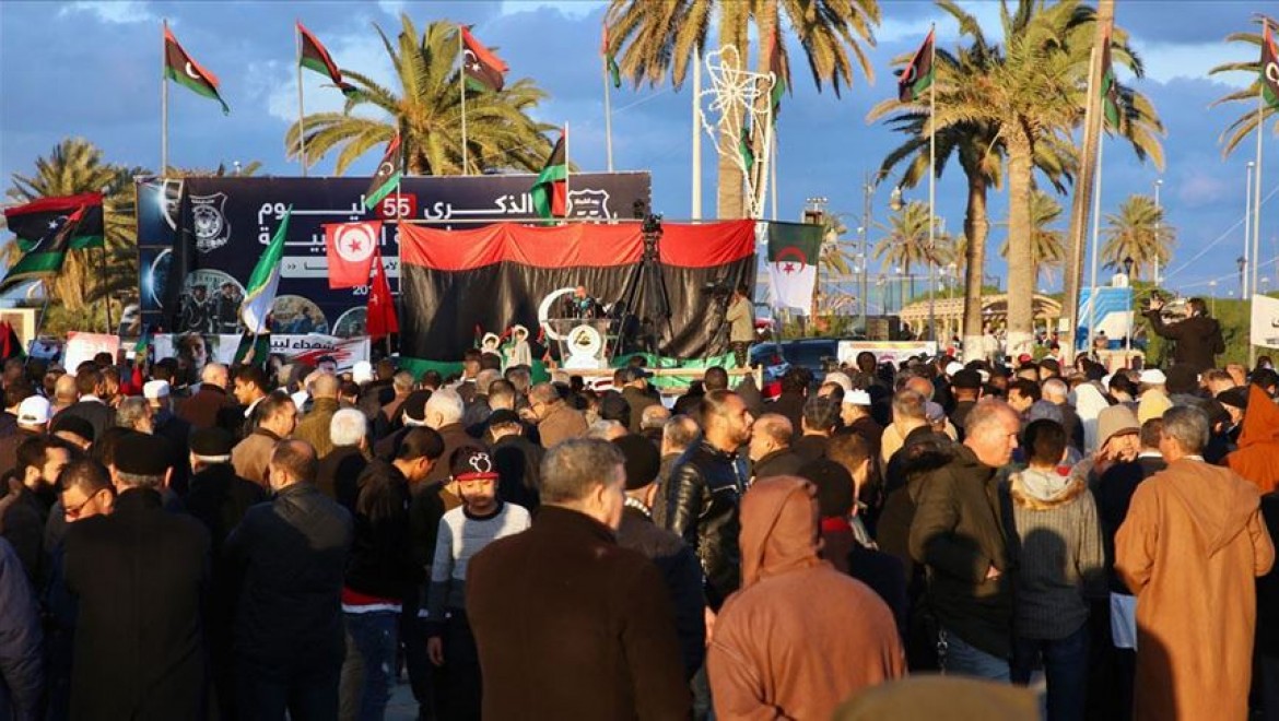 Libya'da Hafter'e bağlı milislerin saldırıları protesto edildi