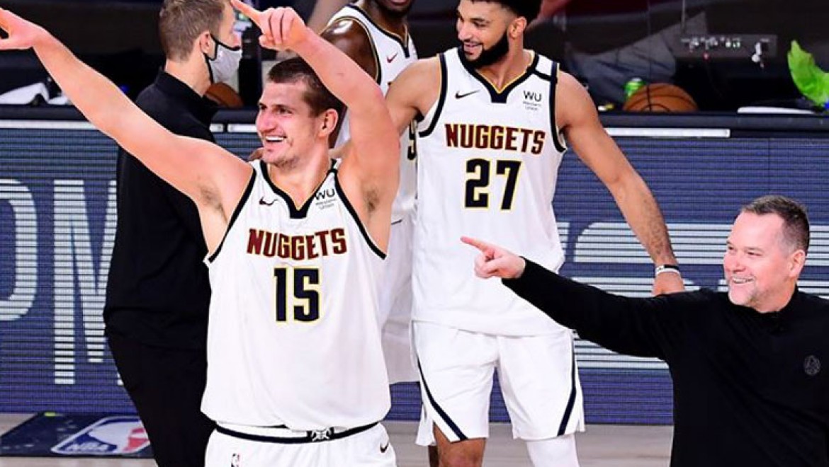 NBA'de Nuggets Batı Konferansı finaline çıktı
