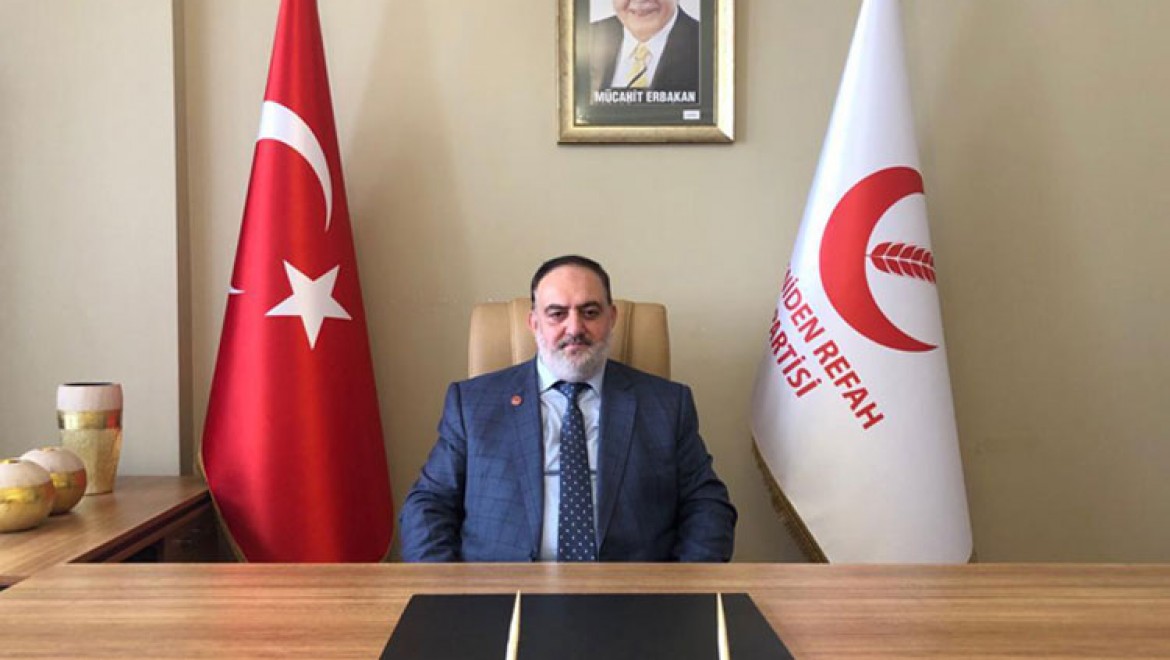 Yeniden Refah Partisi Rize İl Başkanı Mehmet Akif Zerdeci'den teşekkür açıklaması