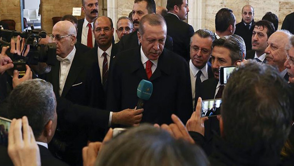 Cumhurbaşkanı Erdoğan: Geleceği inşa etmek en önemli adımımız olacak