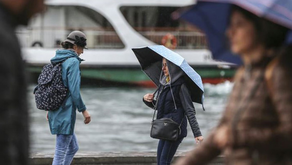 Marmara Bölgesi'nde öğleden sonra yağmur ve sağanak uyarısı