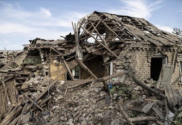 Ukrayna'nın Zaporijya bölgesindeki Kuşugum köyüne füze saldırıları düzenlendi