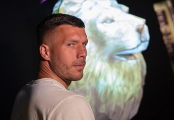 Galatasaray'ın eski futbolcusu Lukas Podolski: Ben gerçek bir aslanım