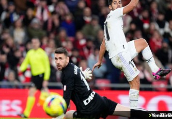 Real Madrid zorlu Athletic Bilbao deplasmanından 3 puan aldı
