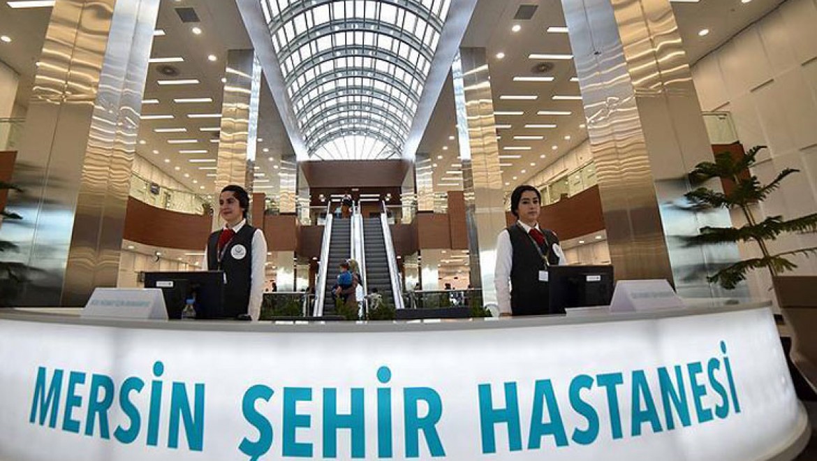 Mersin Şehir Hastanesi 1,5 ayda 120 bin hastayı ağırladı