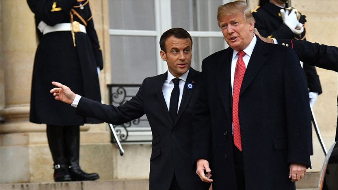 Macron: Trump Avrupa'ya karşı duruşunu netleştirmeli
