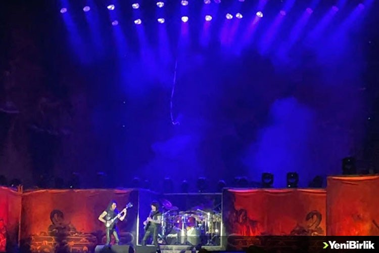 Heavy metal grubu Manowar, 5. kez İstanbul'da sahne aldı