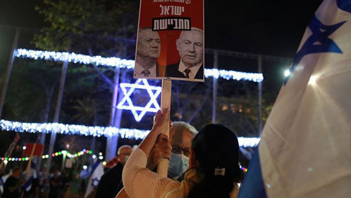 Netanyahu ile koalisyon ortağı Gantz arasında tartışma