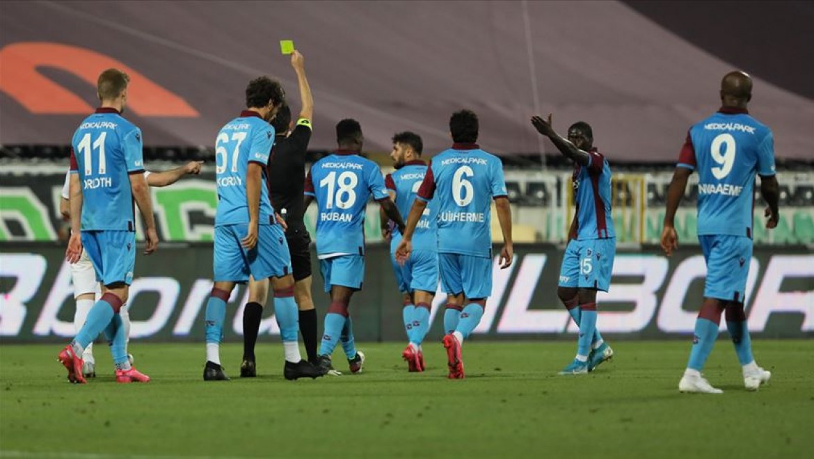 Trabzonspor Yukatel Denizlispor deplasmanında yenilmezlik serilerini bıraktı
