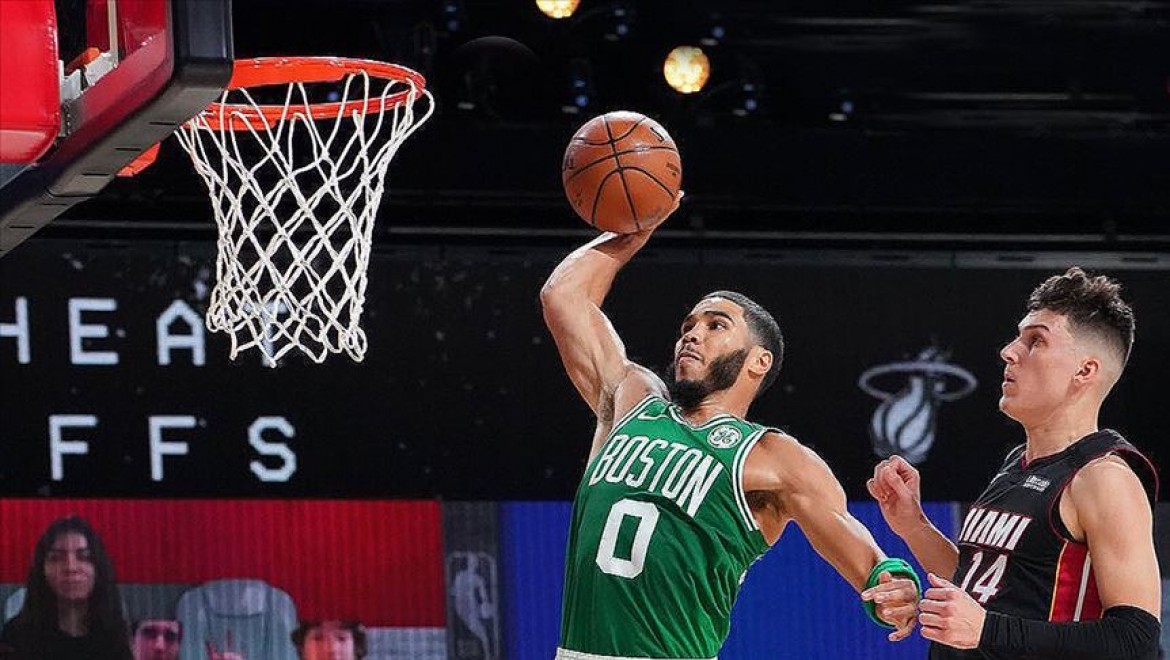 NBA'de Boston Celtics, konferans finallerinde ilk galibiyetini aldı