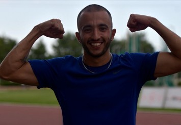 Rekortmen milli atlet Kayhan Özer'in hedefi Akdeniz Oyunları'nda altın madalya
