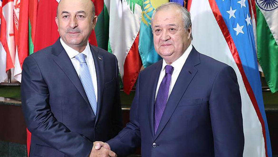 Dışişleri Bakanı Çavuşoğlu: Özbekistan'la kardeşliğimizi güçlendirmek istiyoruz
