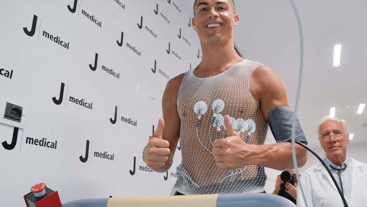 Cristiano Ronaldo Sağlık Kontrolünden Geçti